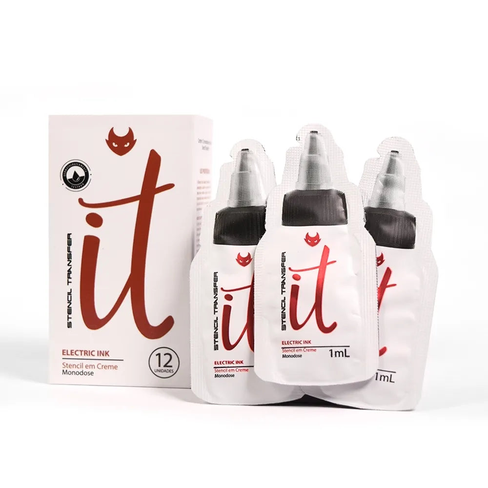 Kit Tattoo Stencil Transfer IT - c/ 12 Unidades
