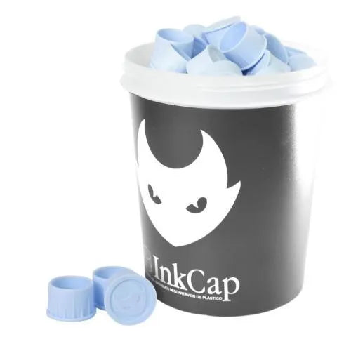 Ink Cap - Batoques de Silicone Azul