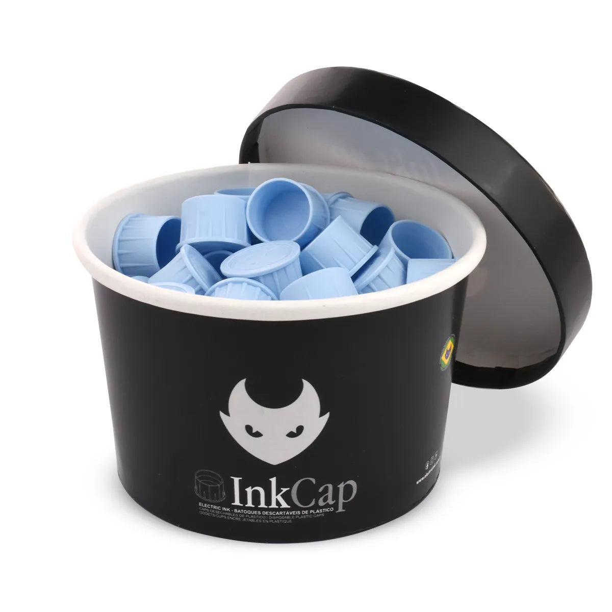 Ink Cap - Batoques de Silicone Azul