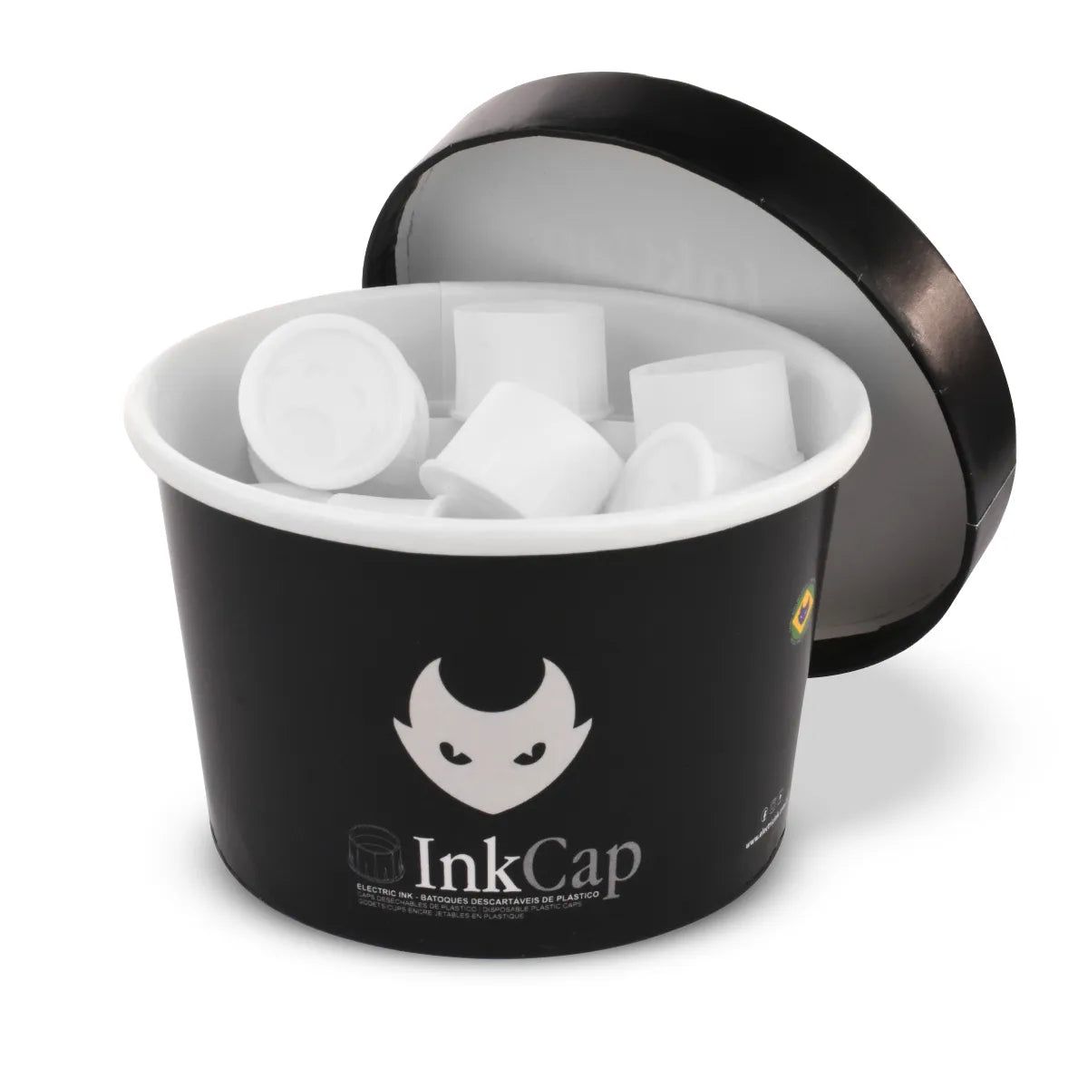 Ink Cap - Batoques de Silicone Branco