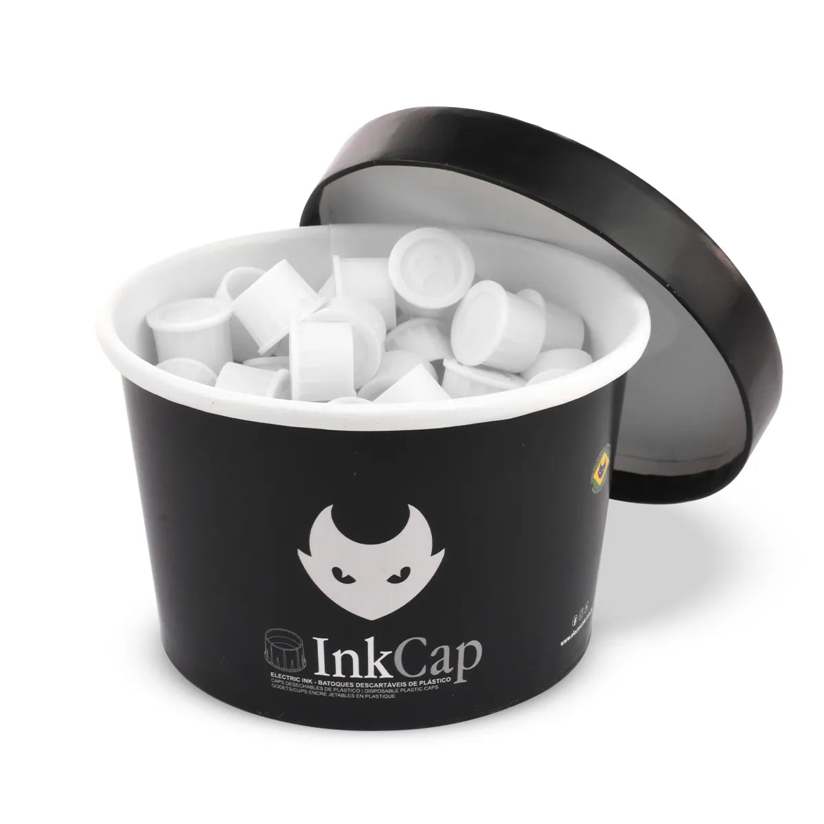 Ink Cap - Batoques de Silicone Branco