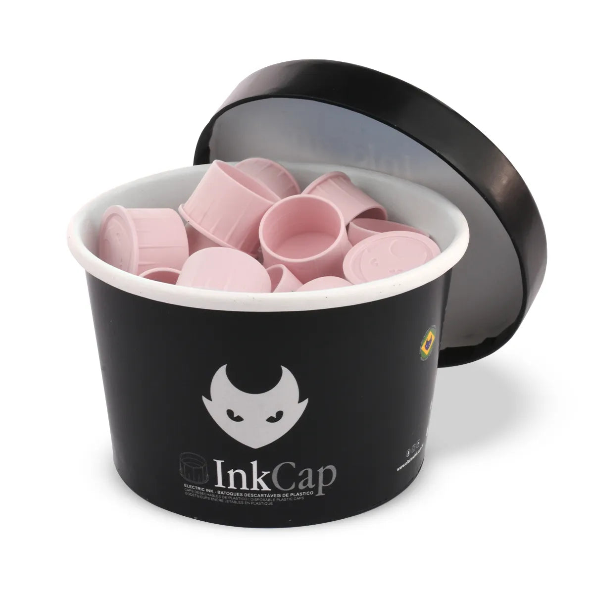 Ink Cap - Batoques de Silicone Rosa