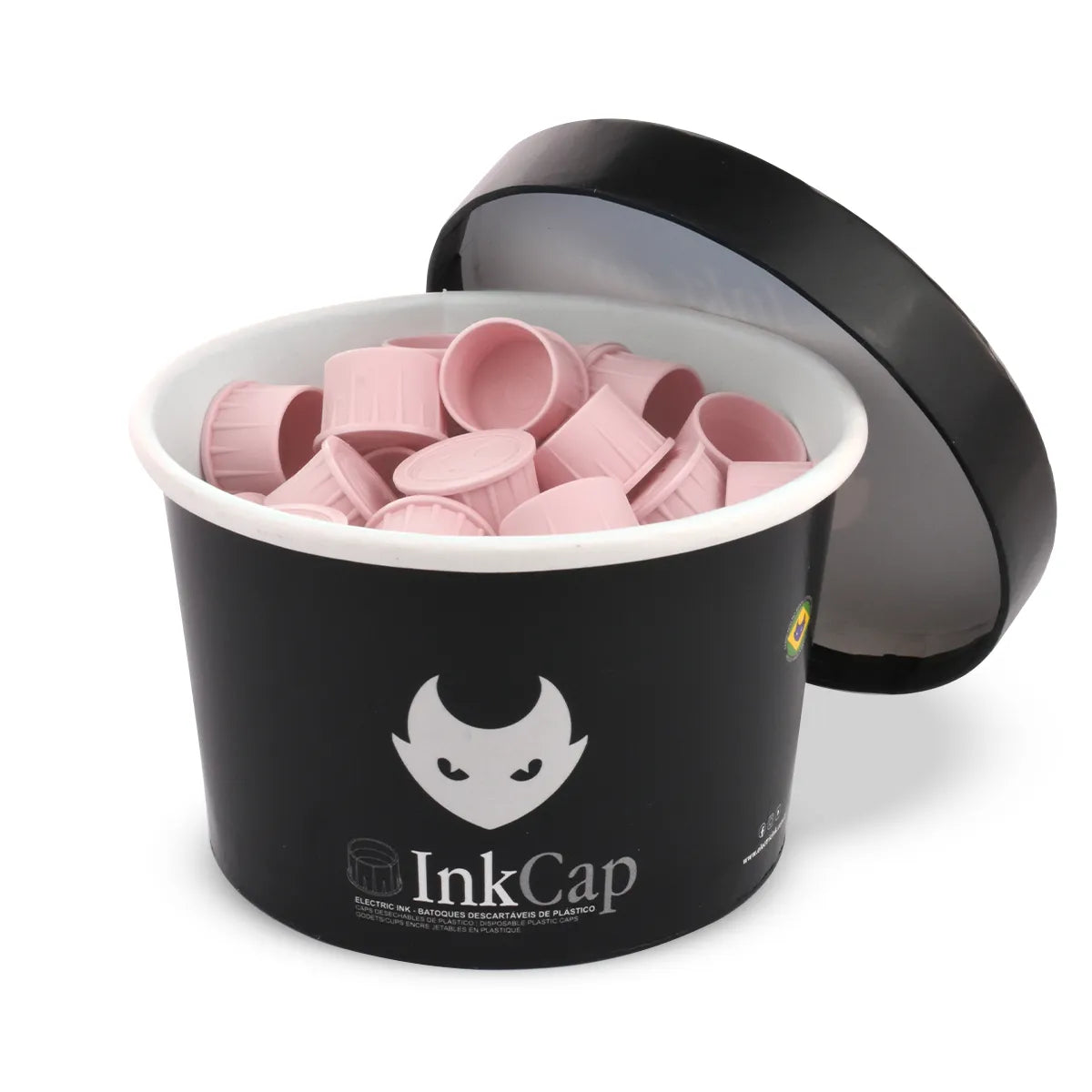 Ink Cap - Batoques de Silicone Rosa